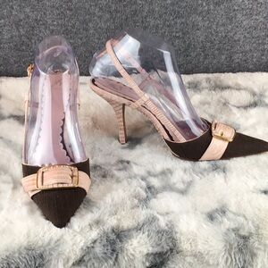 J. Vincent Elegant Croc Buckle Accent Heels Women's Heels 7.5 M